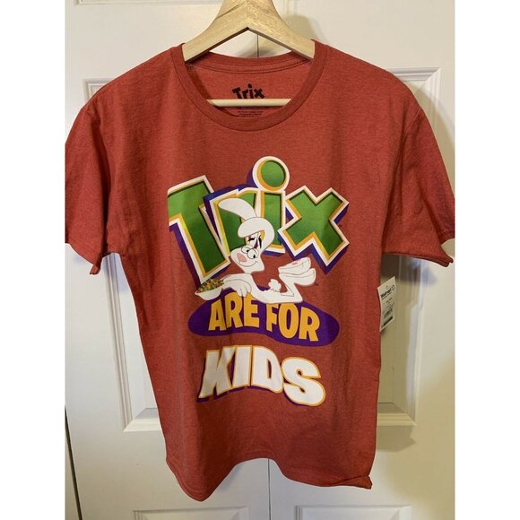 New TRIX ARE FOR KIDS Graphic Tee Shirt - Size XXL 18‎ red NWT - Picture 4 of 7